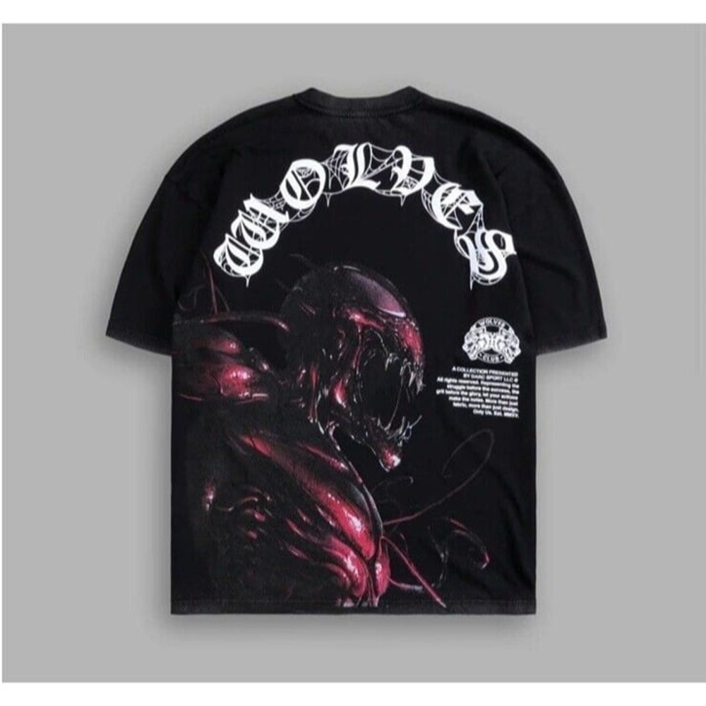 Darc Sport Adversary Premium Oversized Tee Black Large # Carniage RARE SOLD OUT